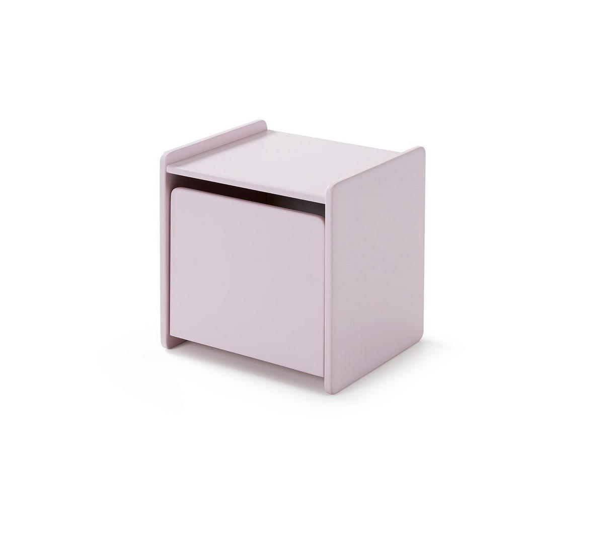 NACHTKOMMODE Karilynn 40x36x41 Nachtkonsole MDF rosa - Rosa, Holzwerkstoff (40/41/36cm) - 58aufmkessel