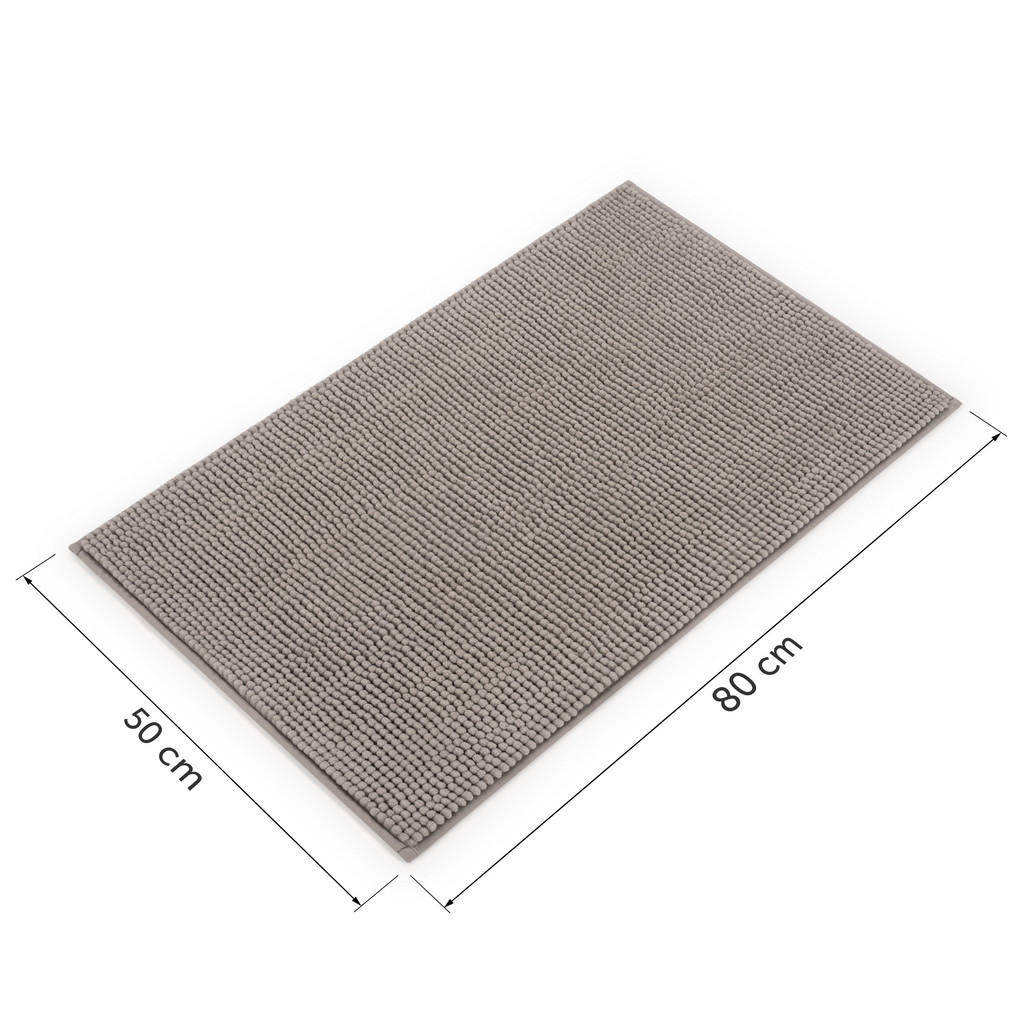 Thumbnail - Blumtal Badematte, Beige, Textil, Rechteckig, 50x80 cm, Oeko-Tex® Standard 100, Badtextilien, Badematten