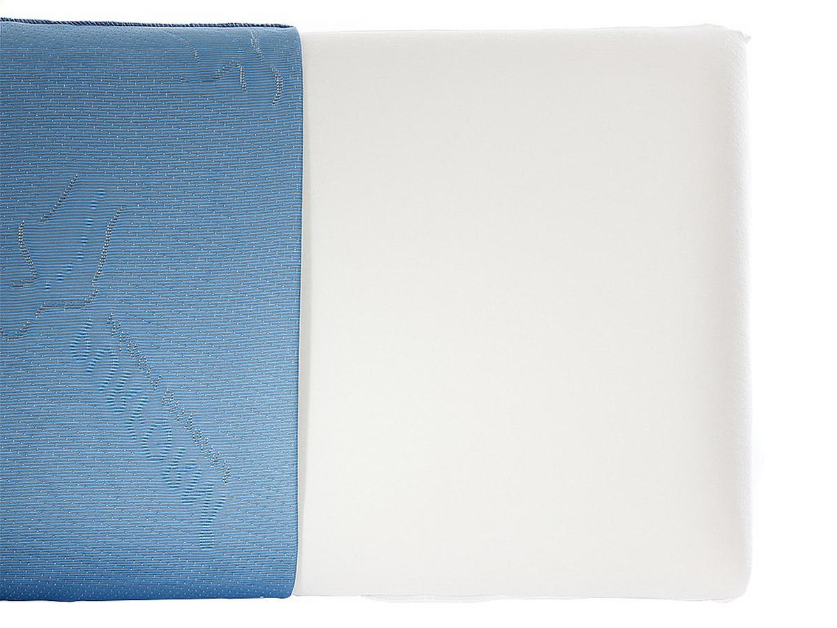 VISCO-KOPFKISSEN 2er-Set Anti-Milben - 60 x 40 cm - SIRONA - Weiß, Textil (60/40cm) - Vente-Unique