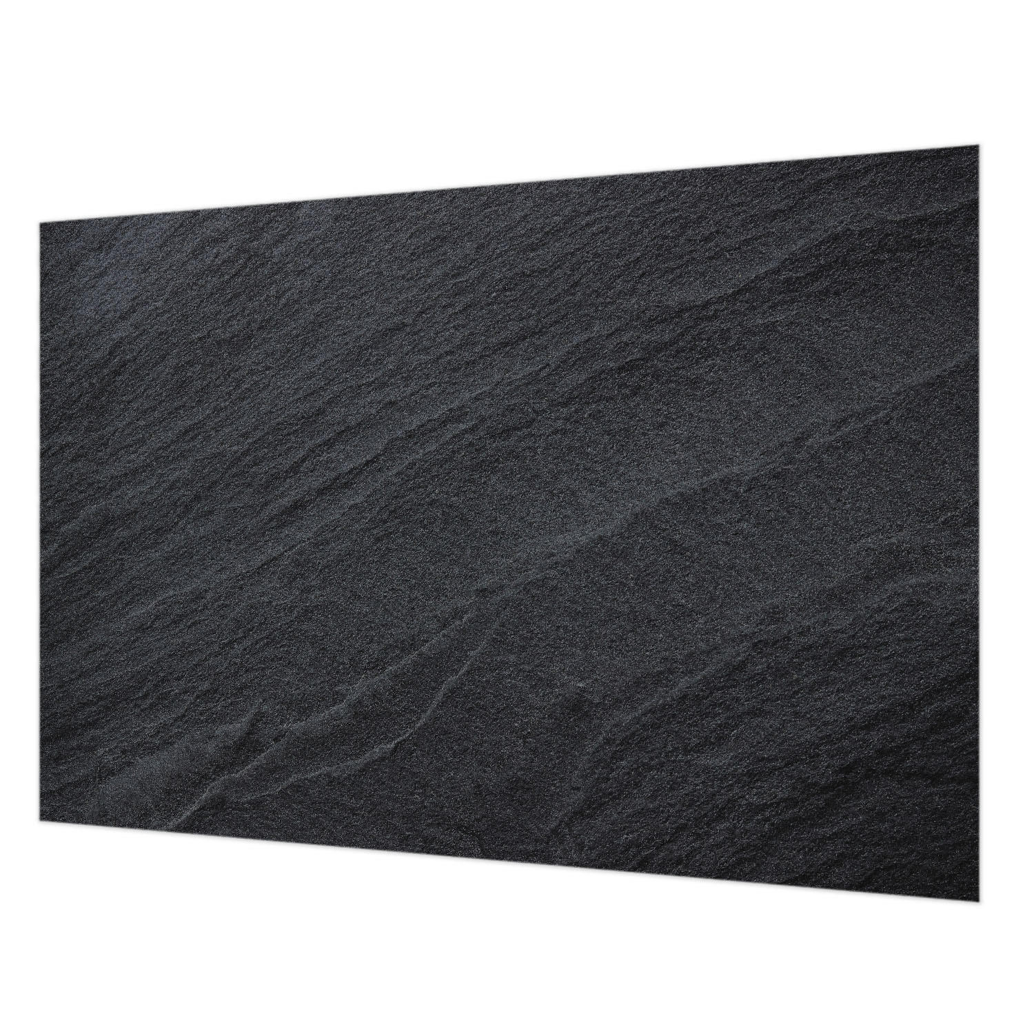 FOTOTAPETE 152x104 cm - Steine Eleganz - Schwarz, Textil (152/104cm) - Wallfluent