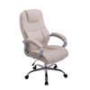 BÜROSTUHL Apodo, Stoff Creme - Creme, Textil/Metall (66/122/70cm) - TPFLiving