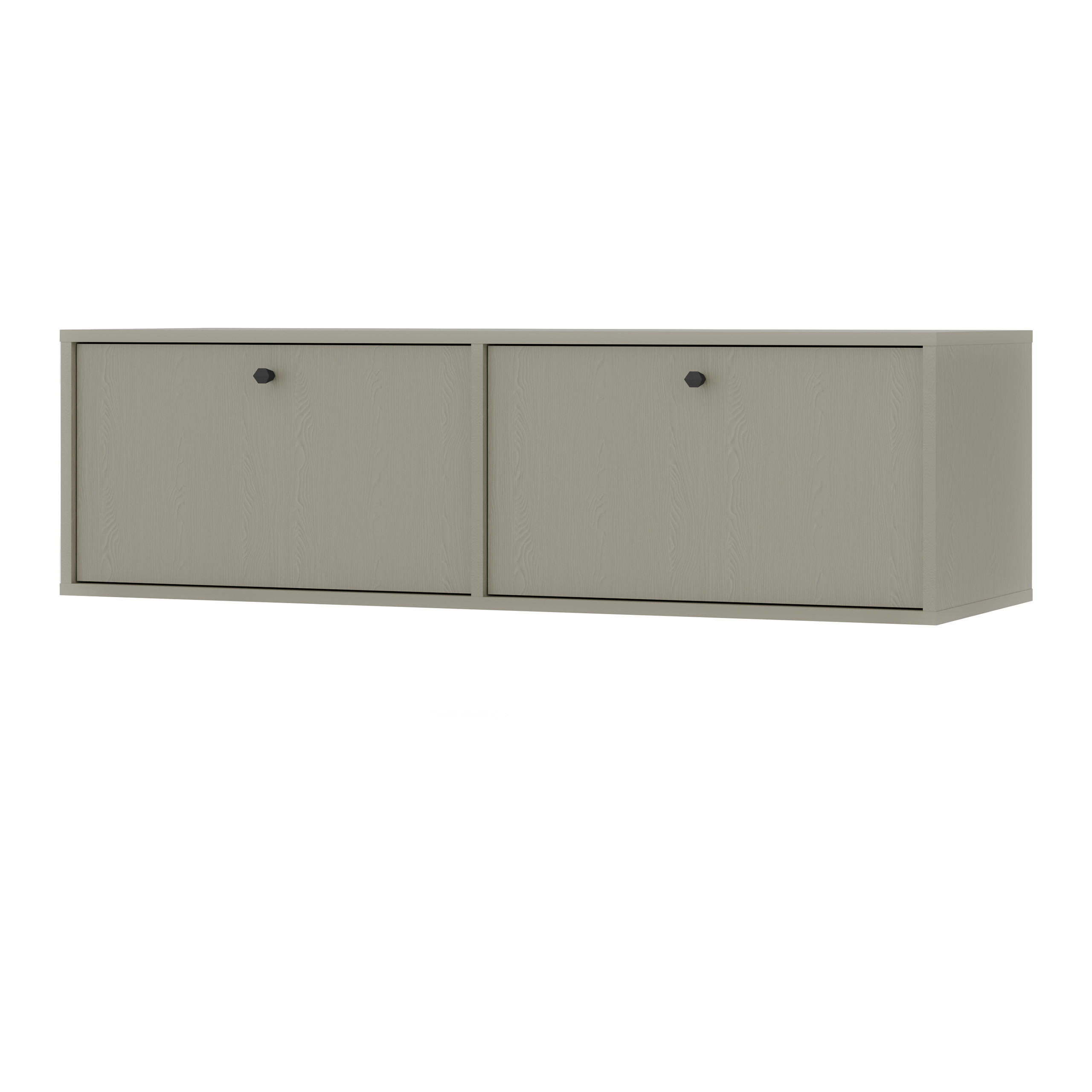 LOWBOARD TORINO 120,6x40,8x35 cm mit 2 Türen Hellgrün - Hellgrün, Holzwerkstoff (120.6/35/40.8cm) - MASSENO