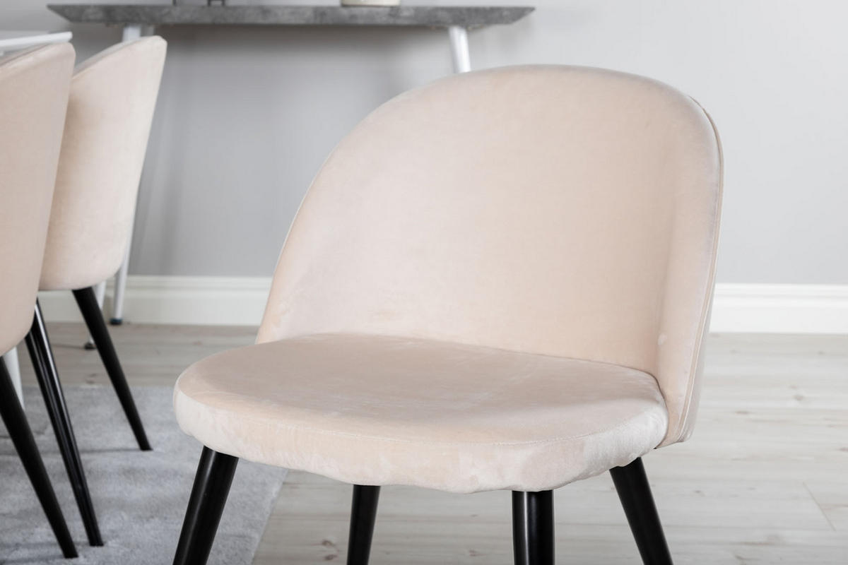 TISCHGRUPPE Beige - Beige, Holzwerkstoff (90/75/180cm) - ebuy24