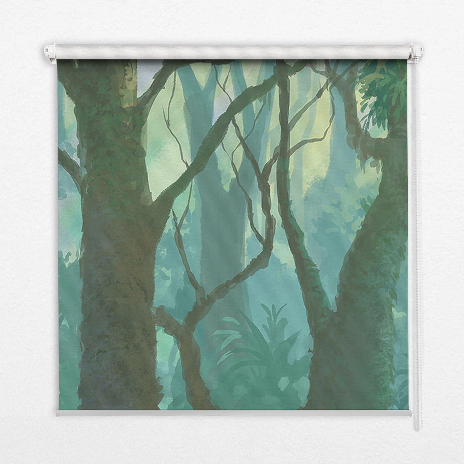 TULUP VNITŘNÍ roleta - okenní roleta - roleta - 100x140 cm - Stromy