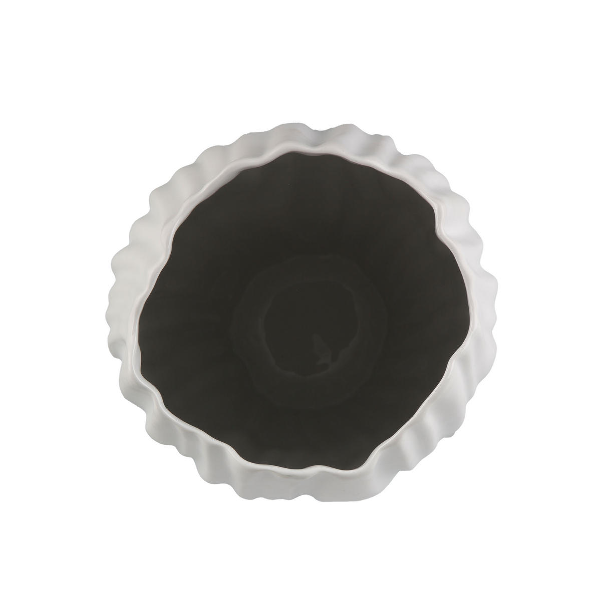 VASE Spirulina, Biskuit-Porzellan, türkis, 40 cm - Grün, Keramik (40cm) - Goebel