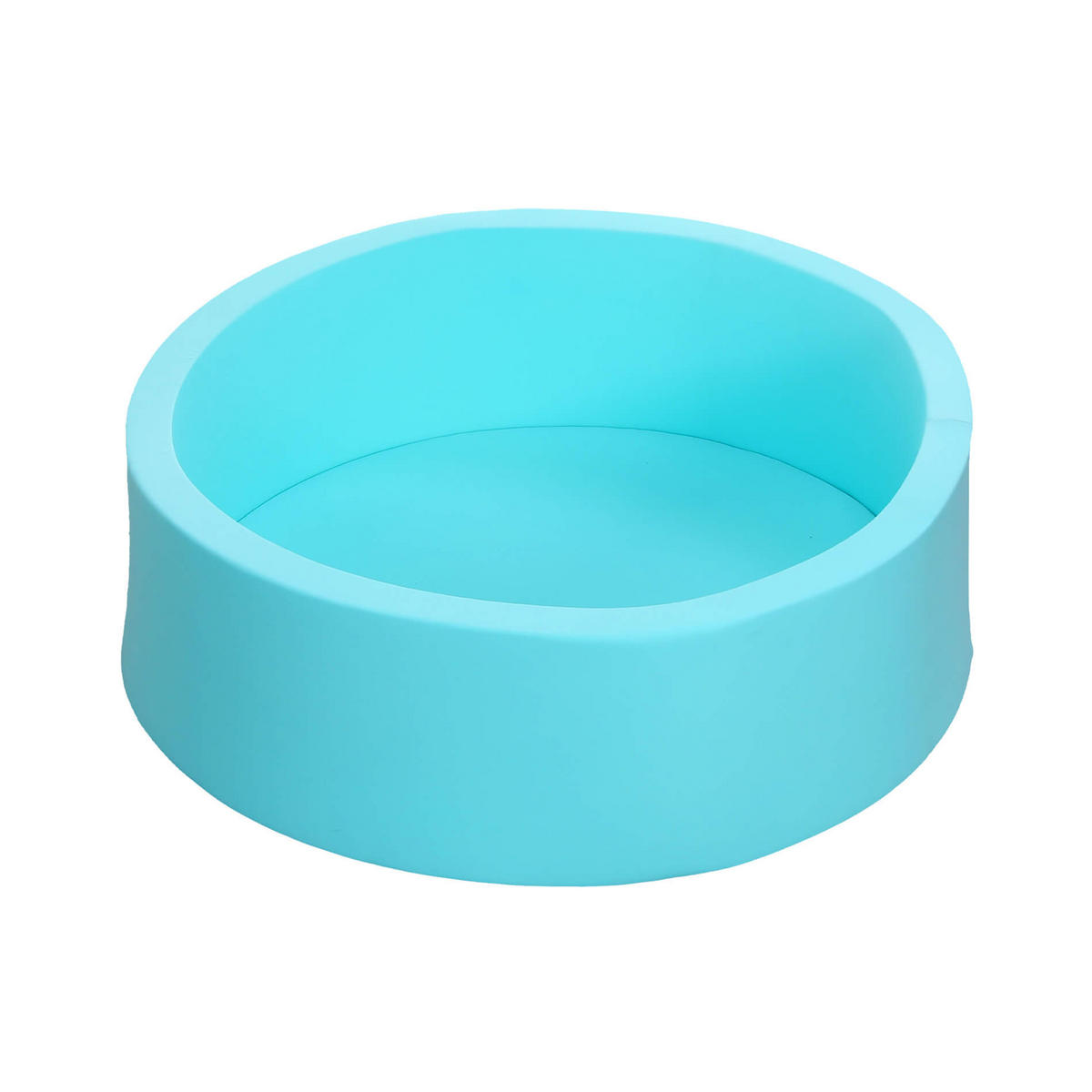 BÄLLEBAD Blau 90/90/28 cm - Blau, Kunststoff (90/90/28cm)