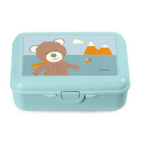 BROTDOSE Bär Ben 14 x 19 cm - Blau, Kunststoff (19/7.5/14cm) - Sterntaler
