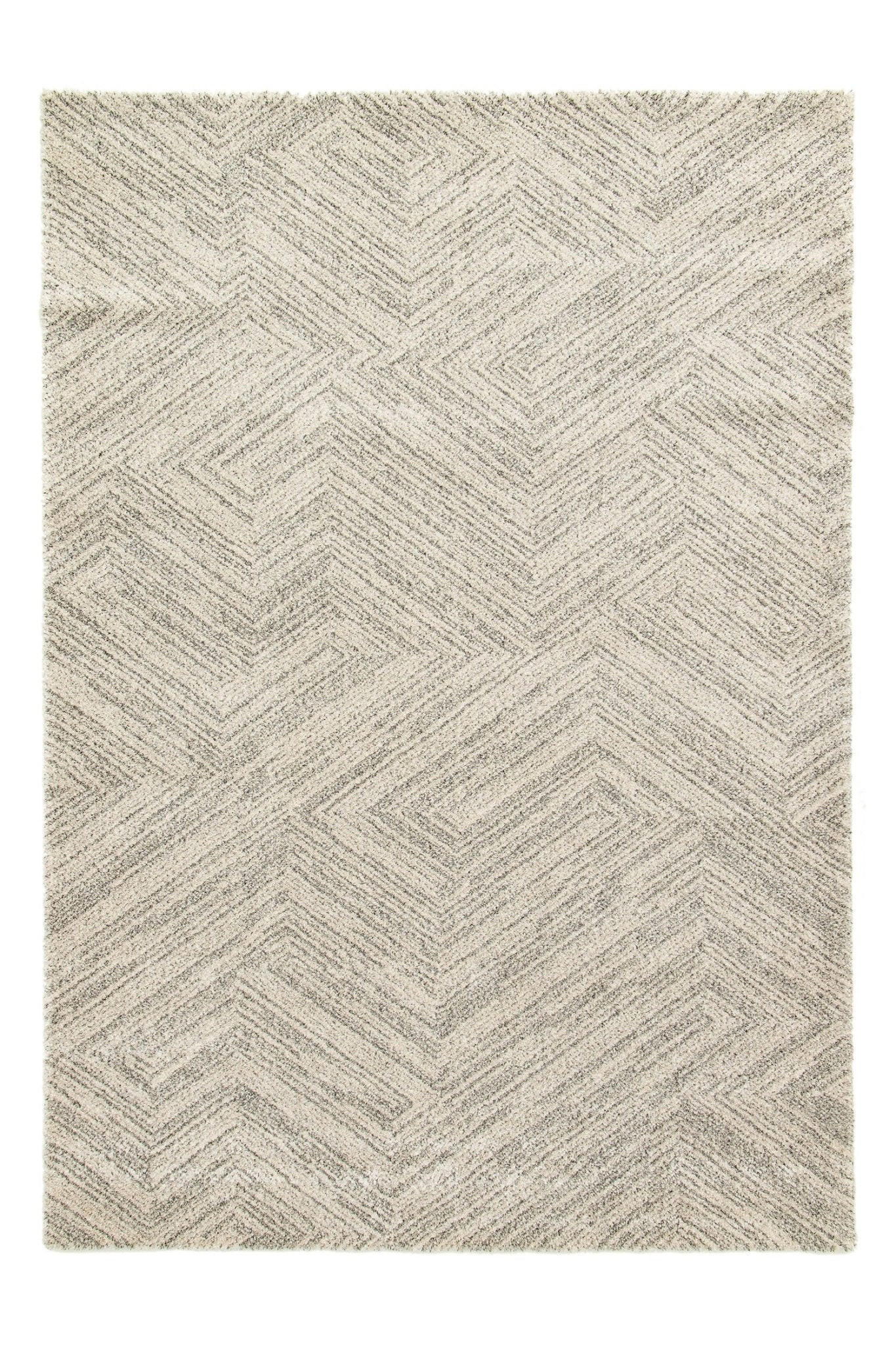TEPPICH ultraweich aus recycelten Fasern grau - Grau, Textil (160/230cm) - AFK Living