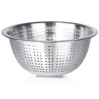 KÜCHENSIEB Silber 24 cm - Silberfarben, Metall (24cm) - Excellent Houseware