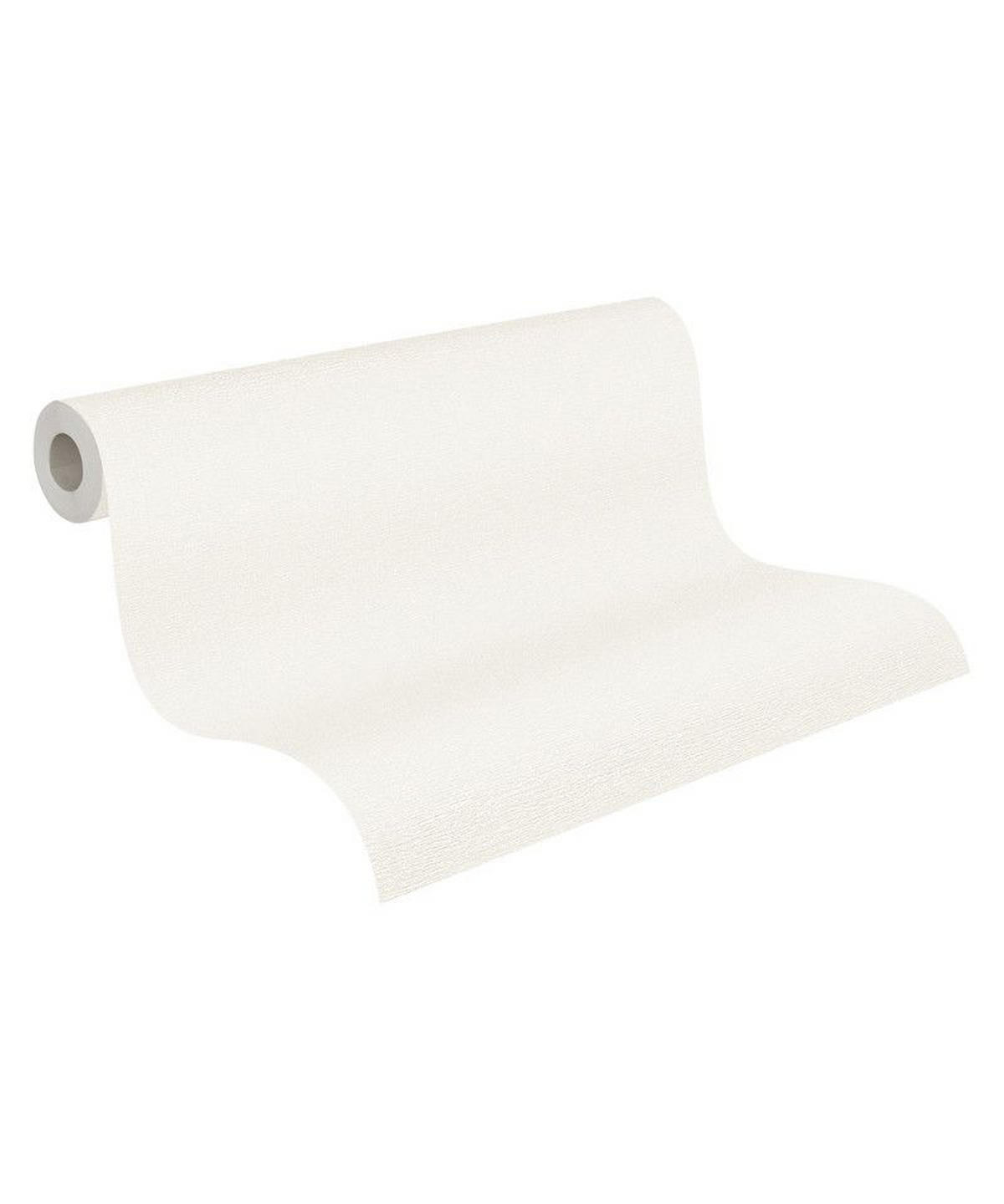 VLIESTAPETE Weiß 53/1005 cm - Weiß, Textil (53/1cm) - KUNSTLOFT