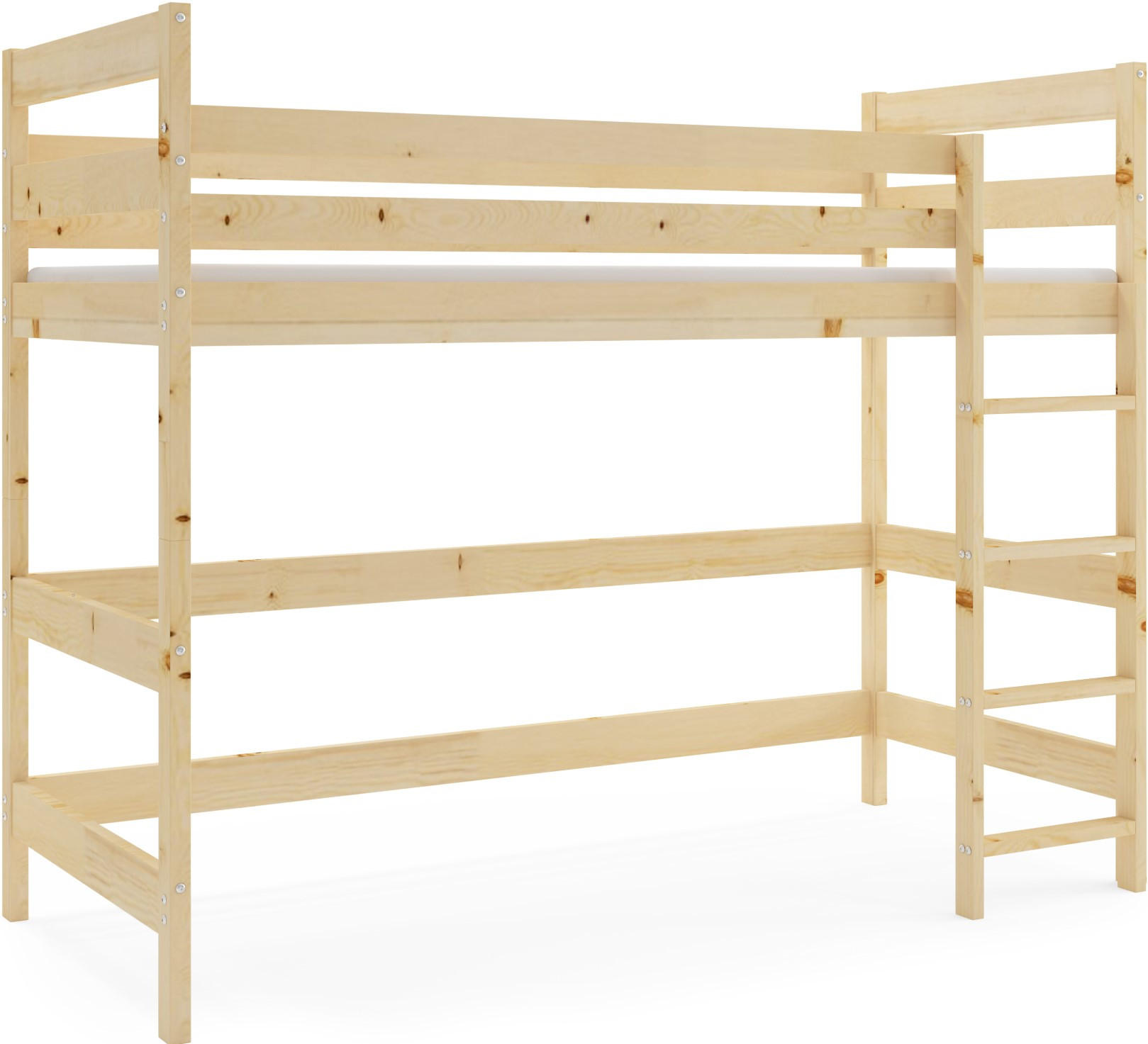 Interbeds Hochbett Kiefer 90x200 cm