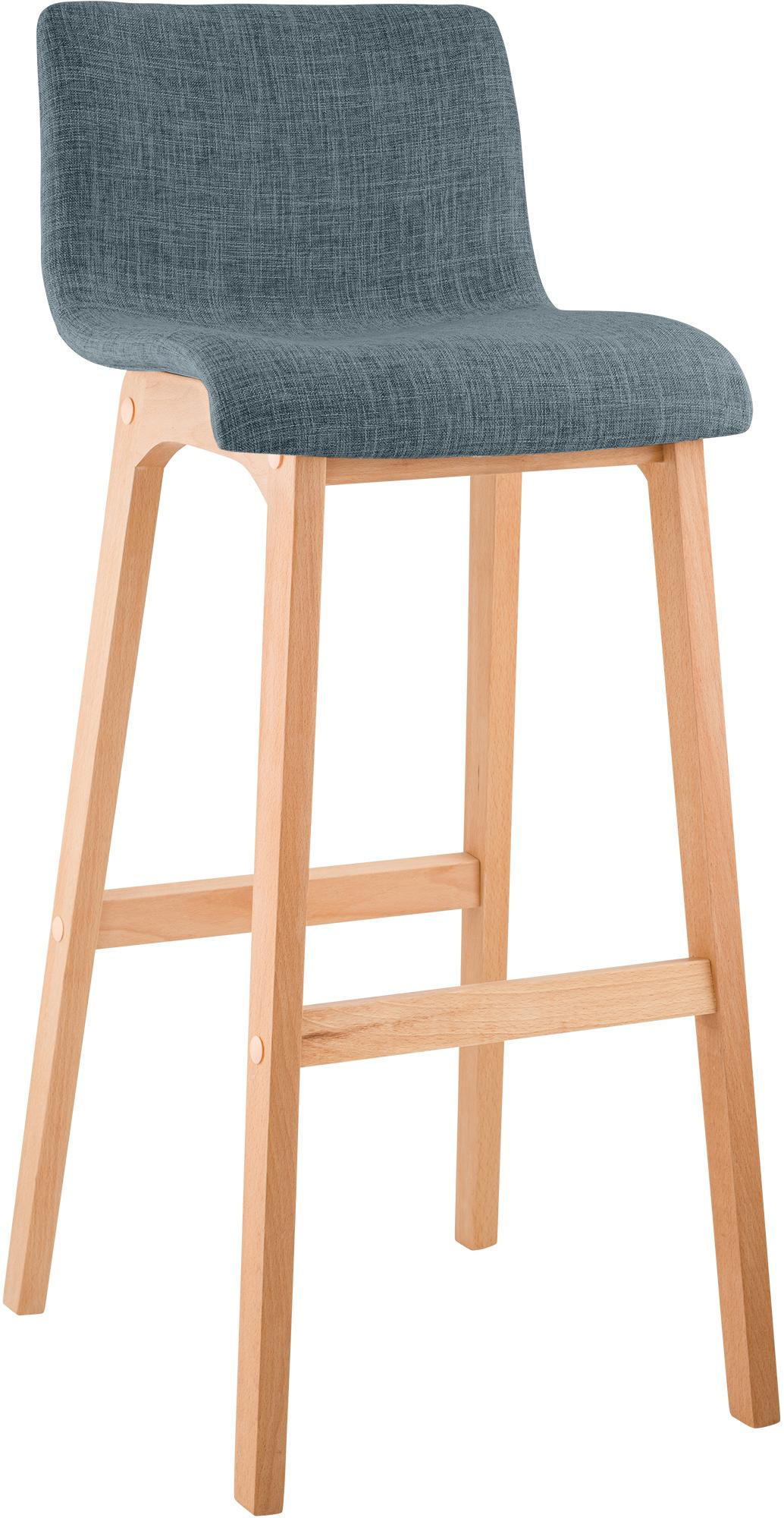 Deluke Barhocker Blau 41x102x46 cm
