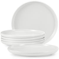 TELLER-SET VICTO 6-tlg Speiseteller - Weiß, Keramik (27cm) - KONSIMO®