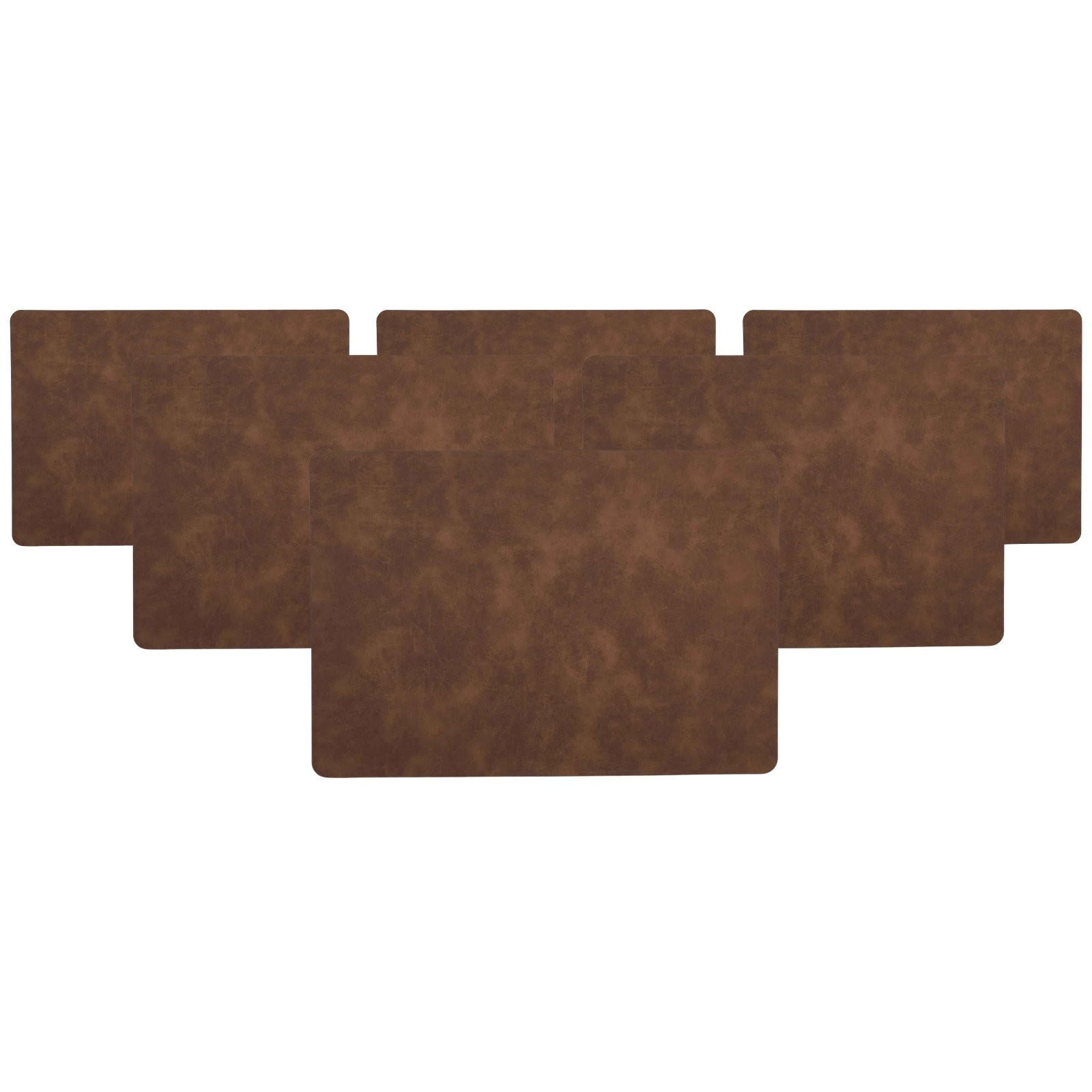 PLATZMATTEN Velora Braun 43 x 30 cm 6er Set - Braun, Kunststoff (43/30/0.2cm) - Ritzenhoff Breker
