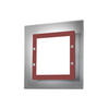 DECKENLEUCHTE - Rot, Metall (41/41/6cm) - Lumicom
