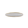 SCHALE Maes Bronze Ø60/1,5 cm - Bronzefarben, Metall (60/1.5cm) - Light & Living