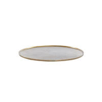 SCHALE Maes Bronze Ø60/1,5 cm - Bronzefarben, Metall (60/1.5cm) - Light & Living