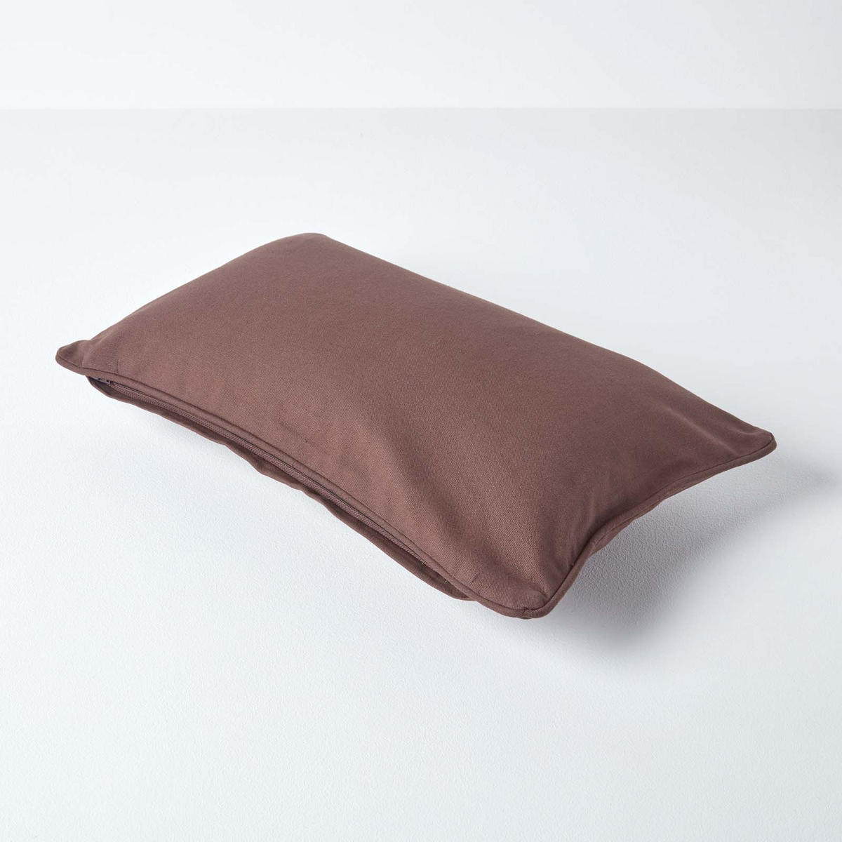 KISSENHÜLLE braun 30/50 cm, 100% Baumwolle - Braun, Textil (30/50cm) - Homescapes