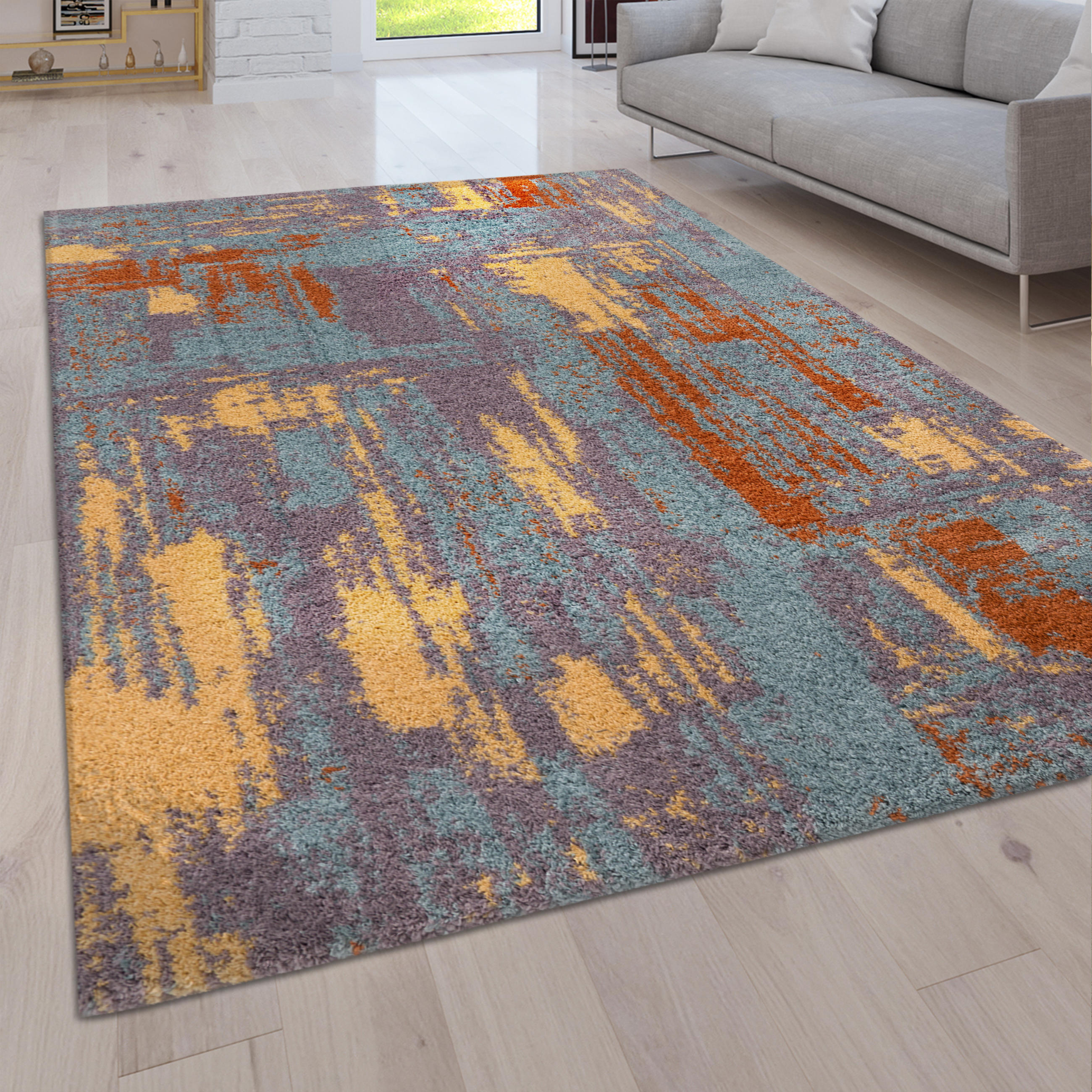 HOCHFLORTEPPICH 200/280 cm Padua 621 - Multicolor, Textil (200/280cm) - Paco Home