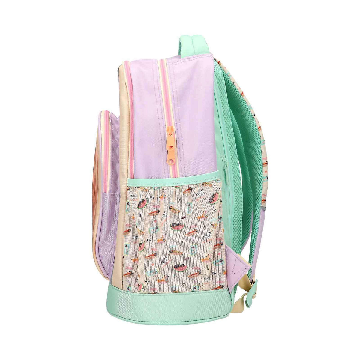 SCHULRUCKSACK SUNNY DOG TOPModel bunt 19 x 30 x 40 cm - Multicolor, Textil (30/19cm) - Depesche Germany