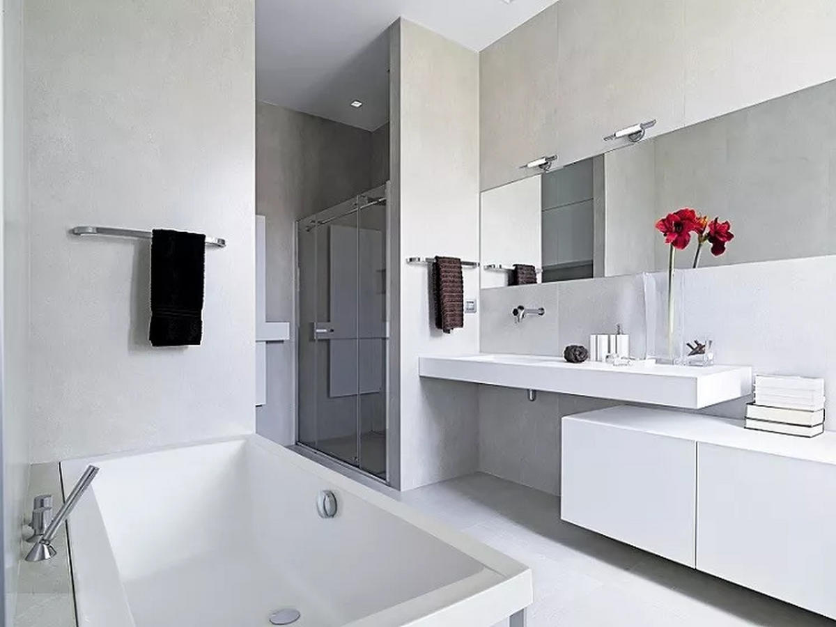 BADEWANNE Rechteck QUADRO 180/80 mit Schürze Ablauf Füße - Weiß, Kunststoff (80/55.5/180cm) - bad land