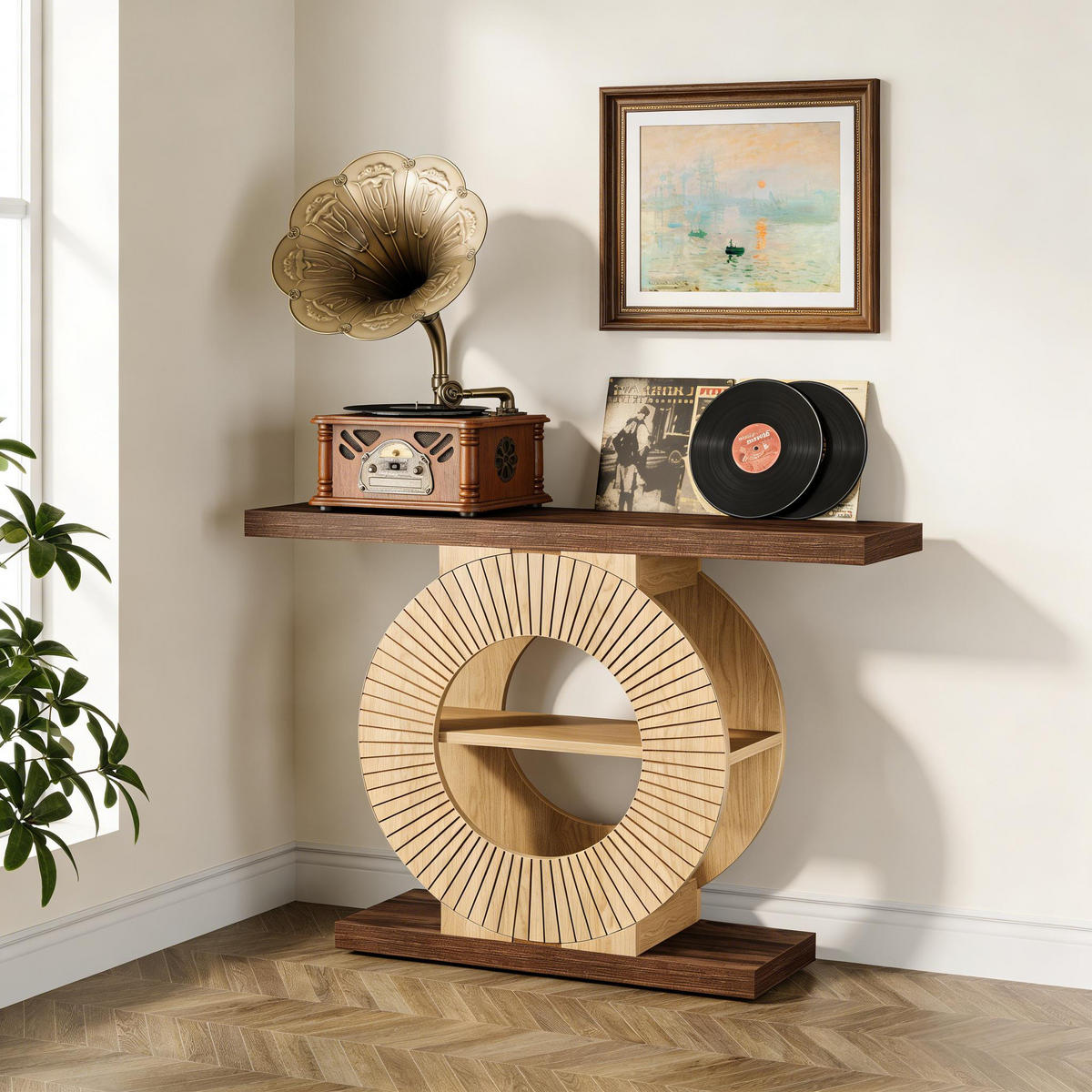 KONSOLENTISCH Braun 100/29,5/79,5 cm - Braun, Holz (29.5/100/79.5cm) - PANGIVO