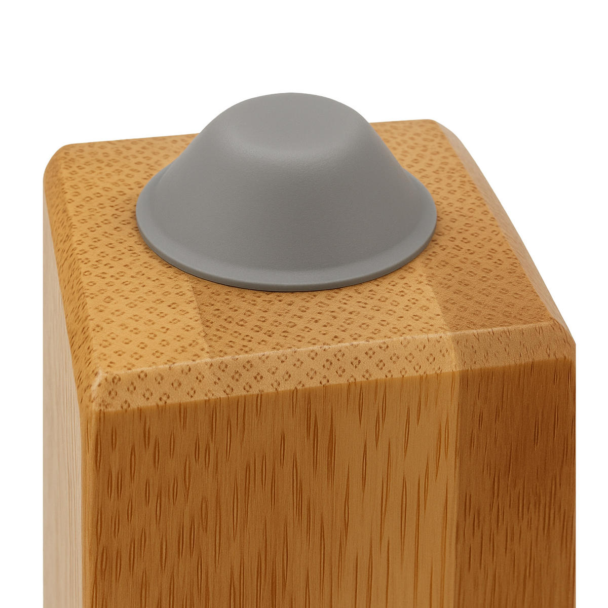 KOUPELNOVÝ hoker - světle hnědá, dřevo/plast (48/45.5/25cm) - Relaxdays