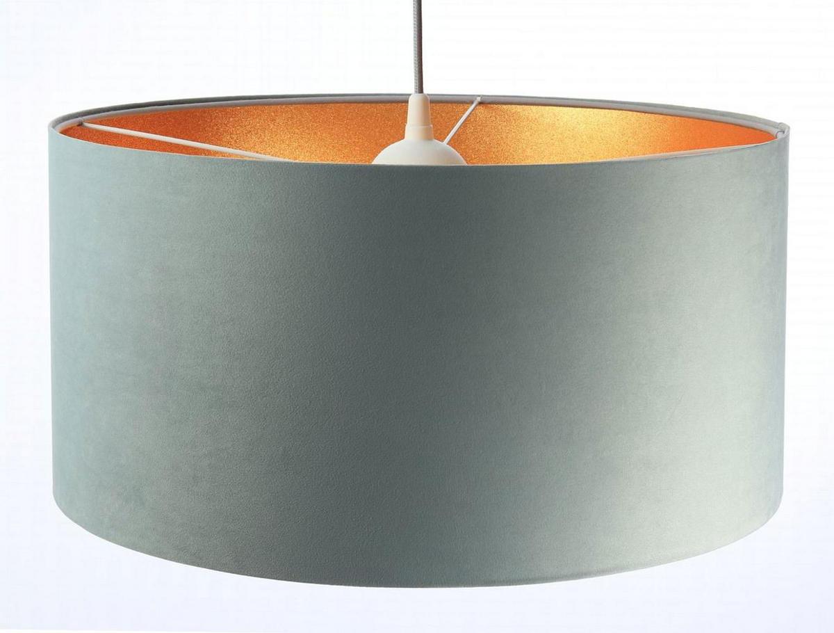 HÄNGELEUCHTE Gold 60/30 cm - Beige/Goldfarben, Kunststoff (60/1.1/30cm) - ONZENO