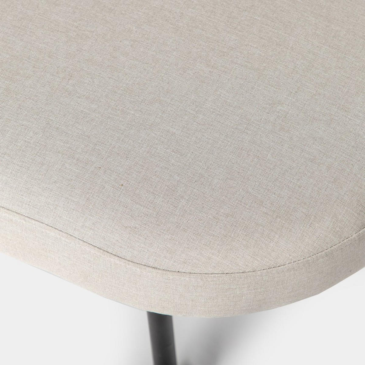 BANK Mena Beige 97 cm x 38 cm - Beige, Textil (97/38/35cm)