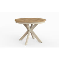 ESSTISCH BAGIO - Honigeiche/Kaschmir, Holzwerkstoff (100/100/77cm) - Meblini