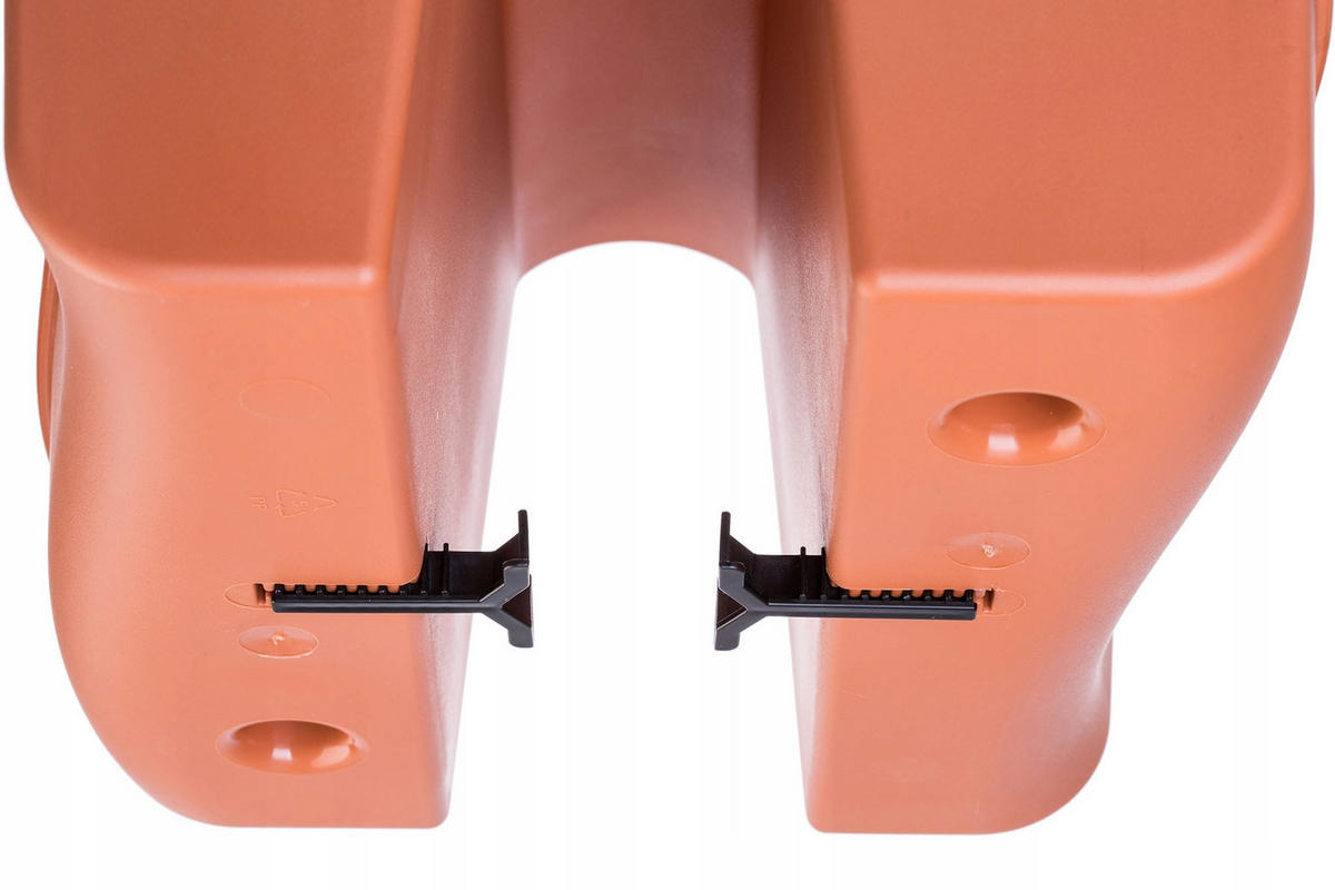 BALUSTRADENKASTEN 30 cm, Terrakotta - Terra cotta, Kunststoff (28/30cm) - KADAX