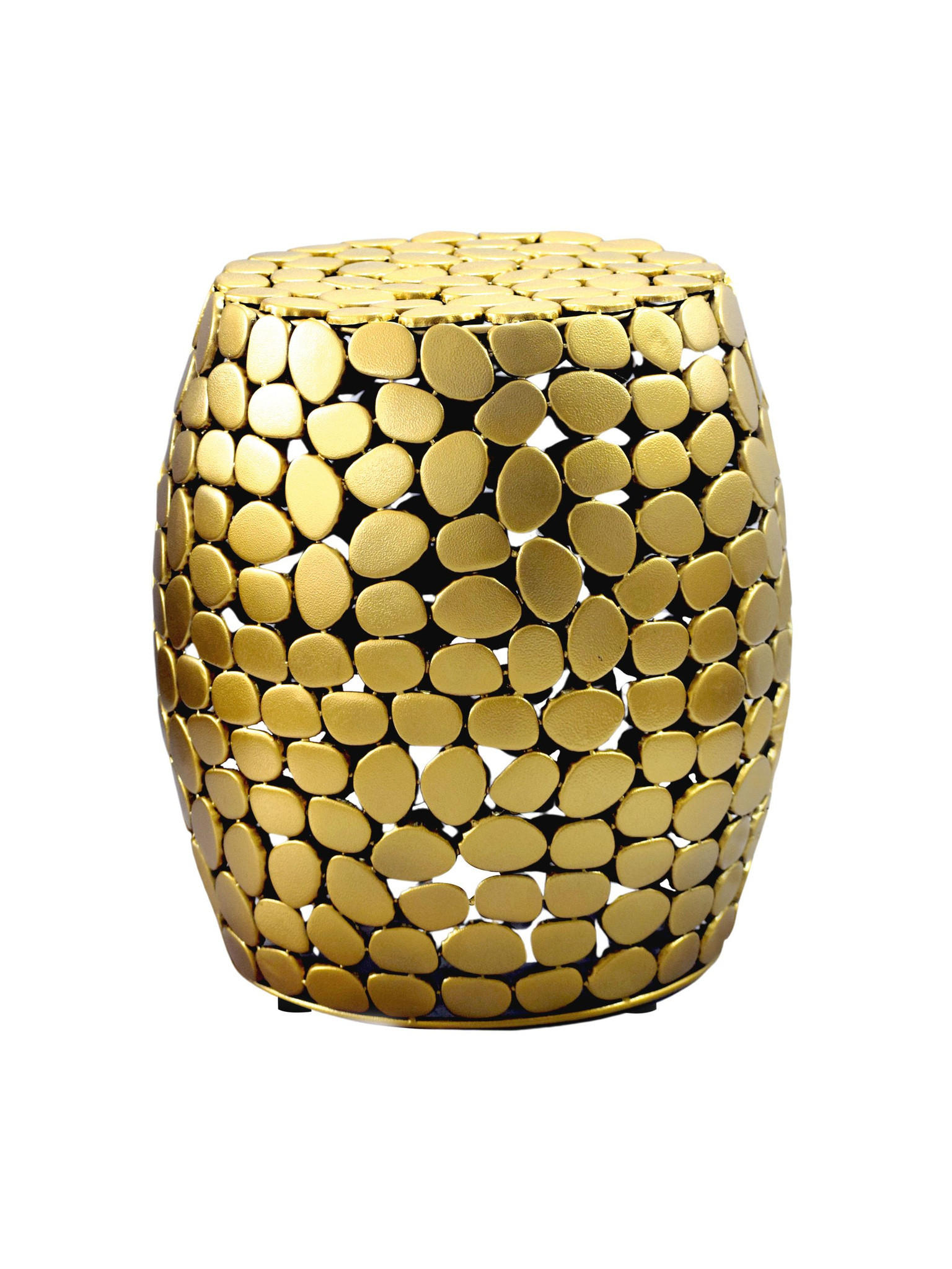 Kadima Design Beistelltisch Gold 40x46x40 cm