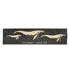 WANDBILD Whales Holz 80/20 cm - Braun, Holz (2.5/20cm) - Raumzutaten