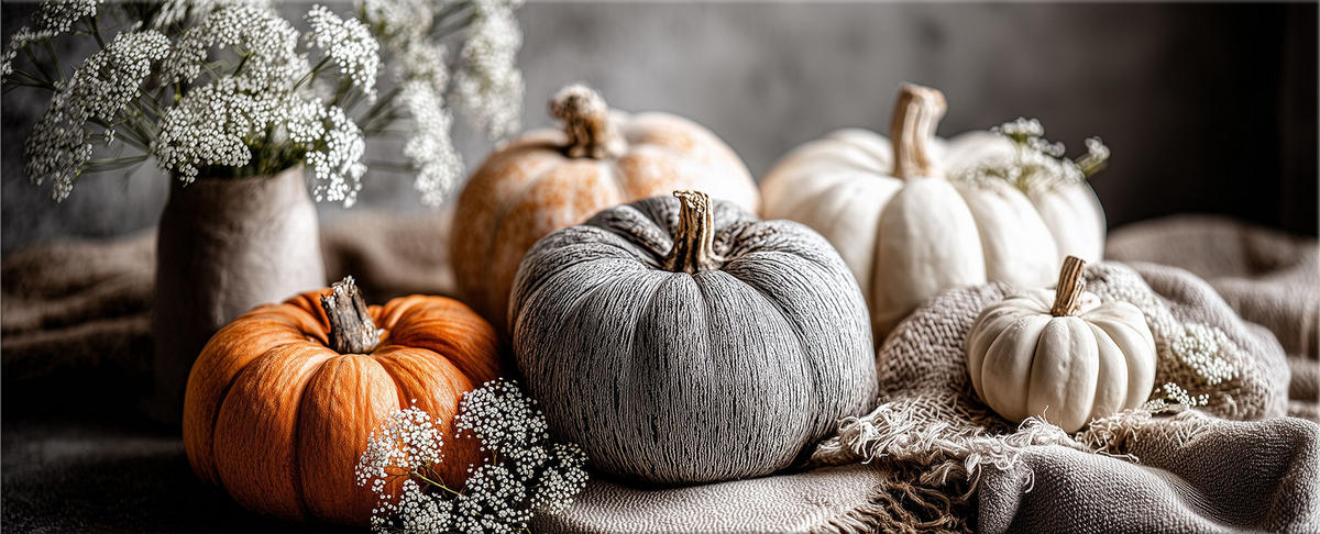 GLASBILD 125x50 cm Stillleben Herbst - Beige, Glas (125/50cm) - artissimo