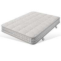 TASCHENFEDERKERNMATRATZE 140/200 cm Weiß H3 - Weiß, Textil (140/200cm) - Oxeza