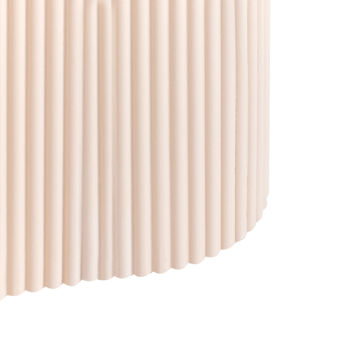 BEISTELLTISCH Cremeweiß Perry - Weiß, Holzwerkstoff (46/45/45cm) - Beliani