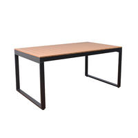 GARTENTISCH SIERA - 160 x 90 - Anthrazit, Kunststoff/Metall (160/90/75cm) - Home Deluxe