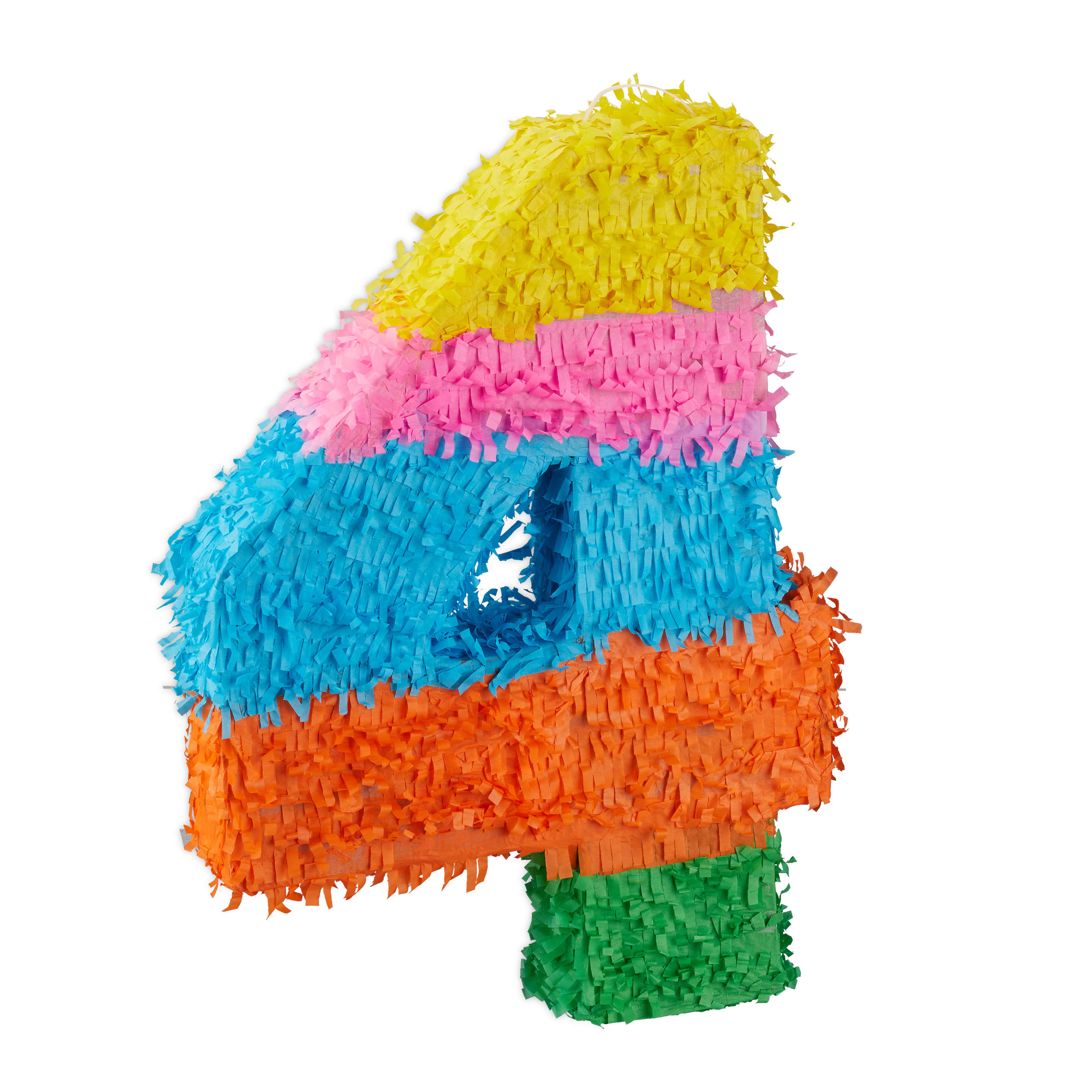 PINATA - různobarevná, papír (35.5/50.5/7.5cm) - Relaxdays