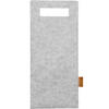 FLASCHENTASCHE aus Filz - Hellgrau, Textil (17/1/40cm) - Miqio Design