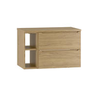 WASCHTISCHUNTERSCHRANK 80.6cm Viggo Holz - Braun, Holzwerkstoff (80.6/52.2/46.5cm) - Petits-meubles