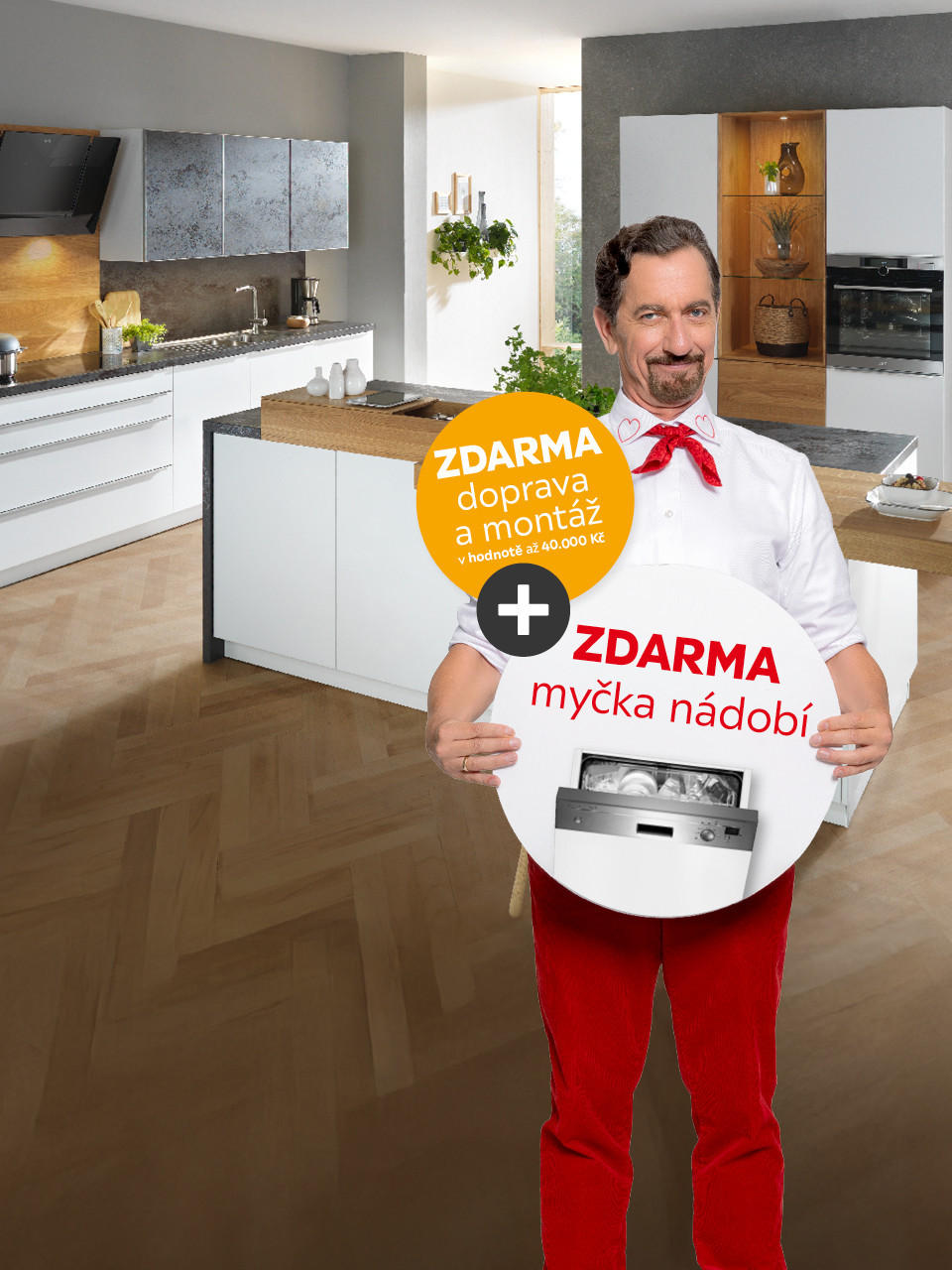 Zdarma doprava a montáž v hodnotě až 40000 Kč