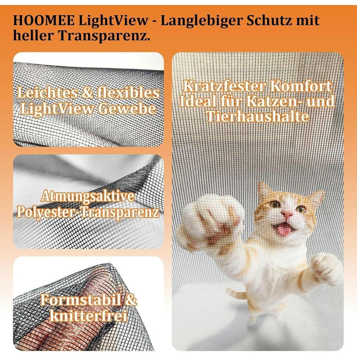 FLIEGENGITTER Tür mit lichtdurchlässigem LV-Gewebe, schwarz - Schwarz, Textil (100/220/1cm)