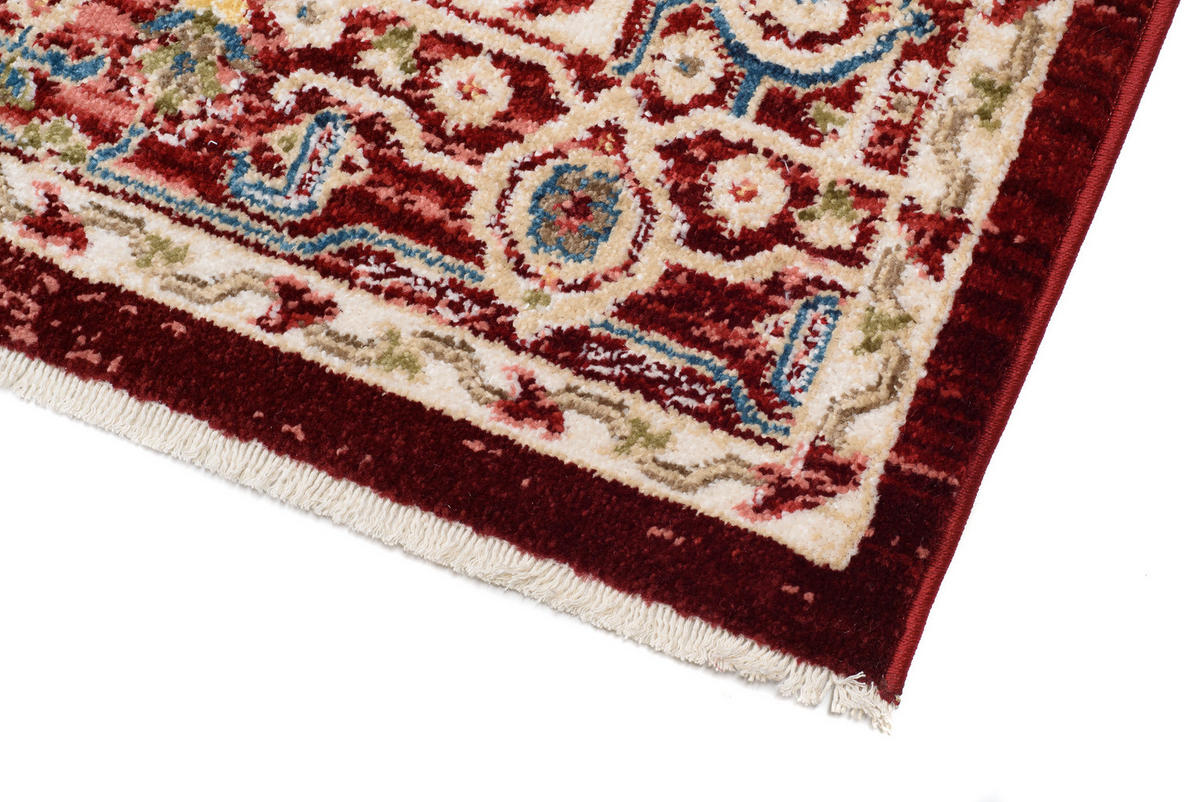 TEPPICH RIVIOLI Rot 80/150 cm - Rot, Textil (80/150cm) - Tapiso