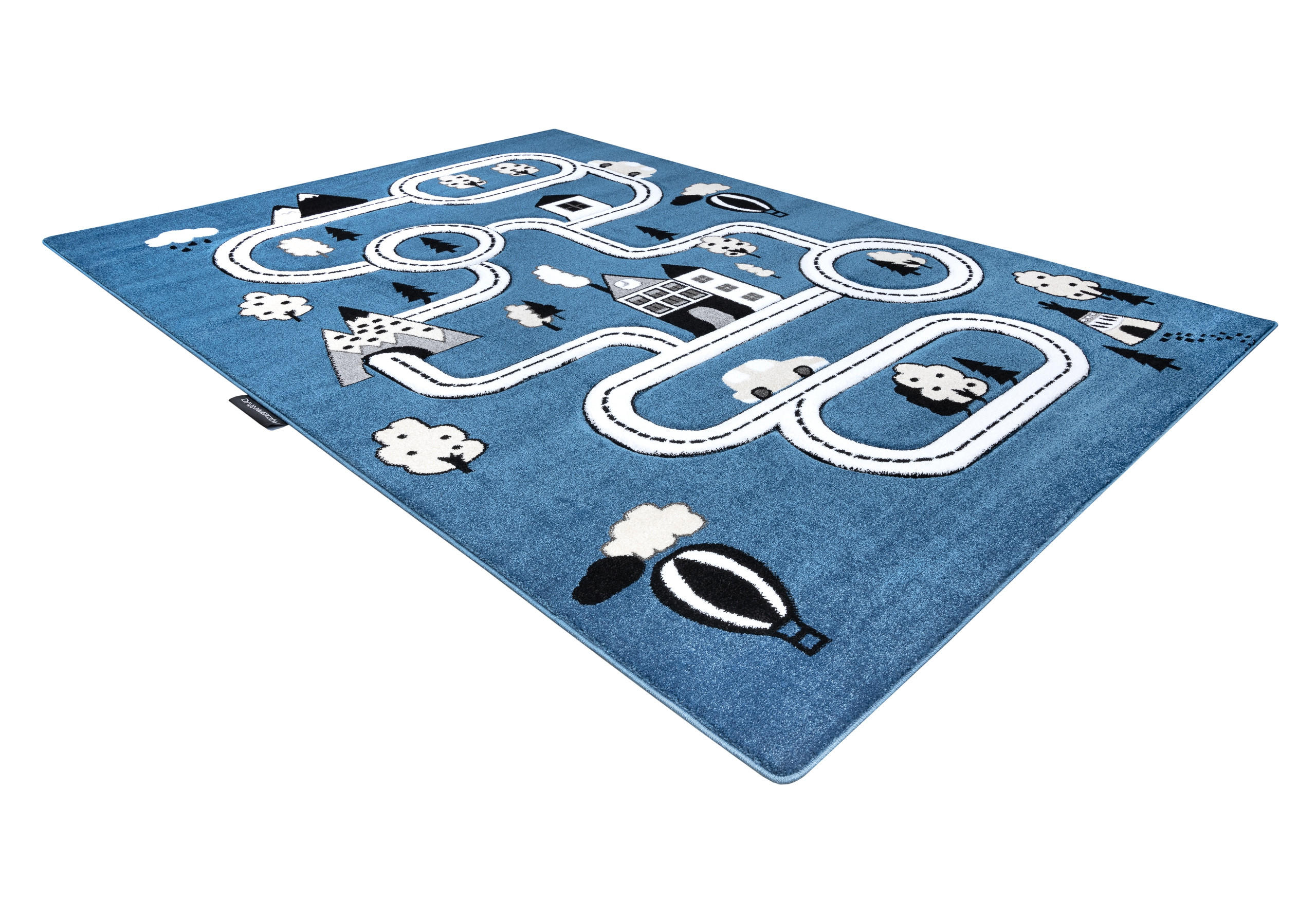 Thumbnail - rugsX Teppich, Blau, Textil, Rechteckig, 200x290 cm, Teppiche & Böden, Teppiche, Teppich Kinderzimmer