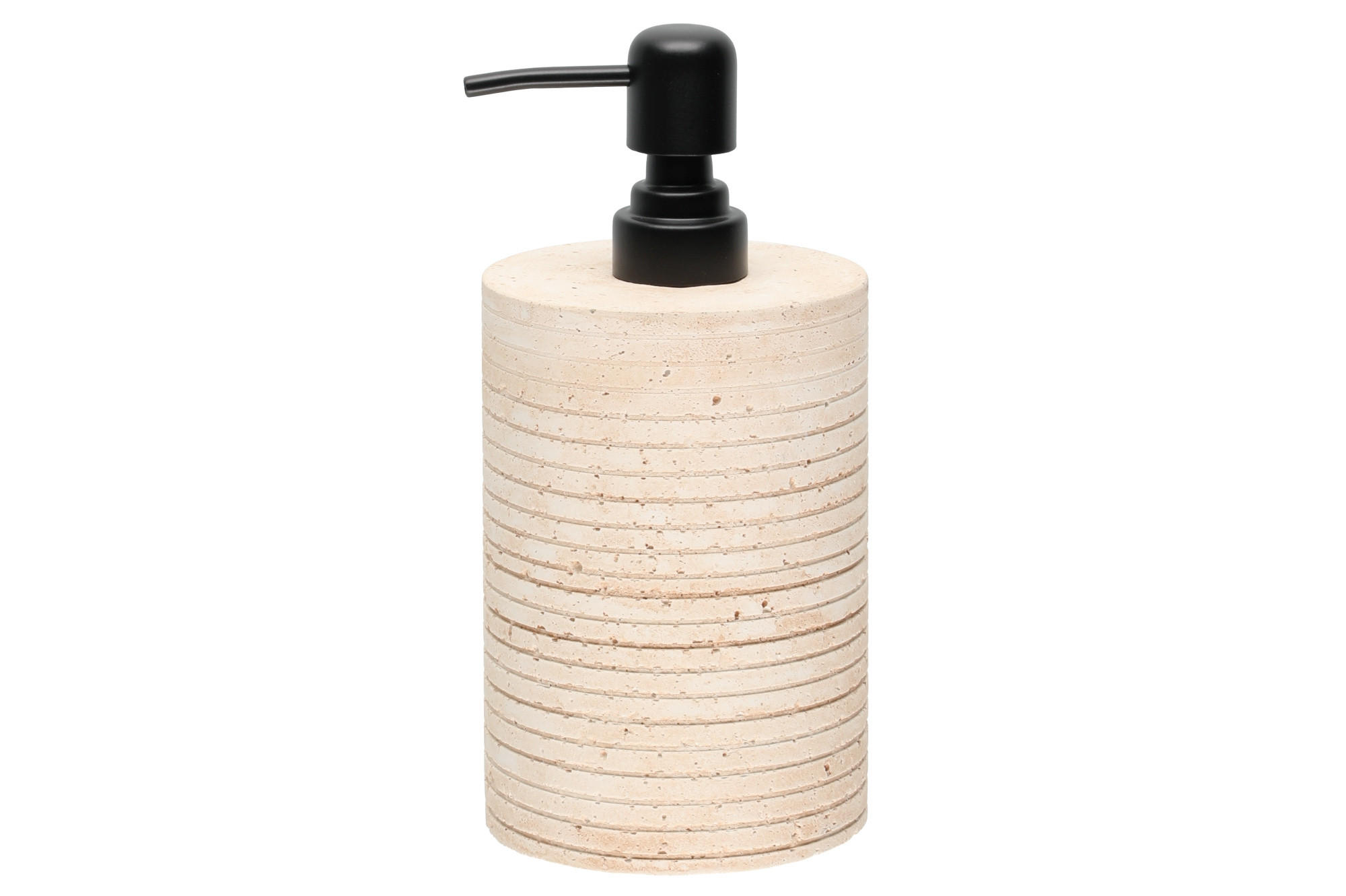 XXXLutz Seifenspender Beige 9.5x15.5x9 cm