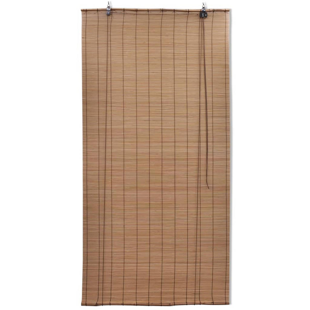 BAMBUSROLLO 150/160 cm Braun - Braun, Naturmaterialien/Holz (150/160/160cm) - vidaXL