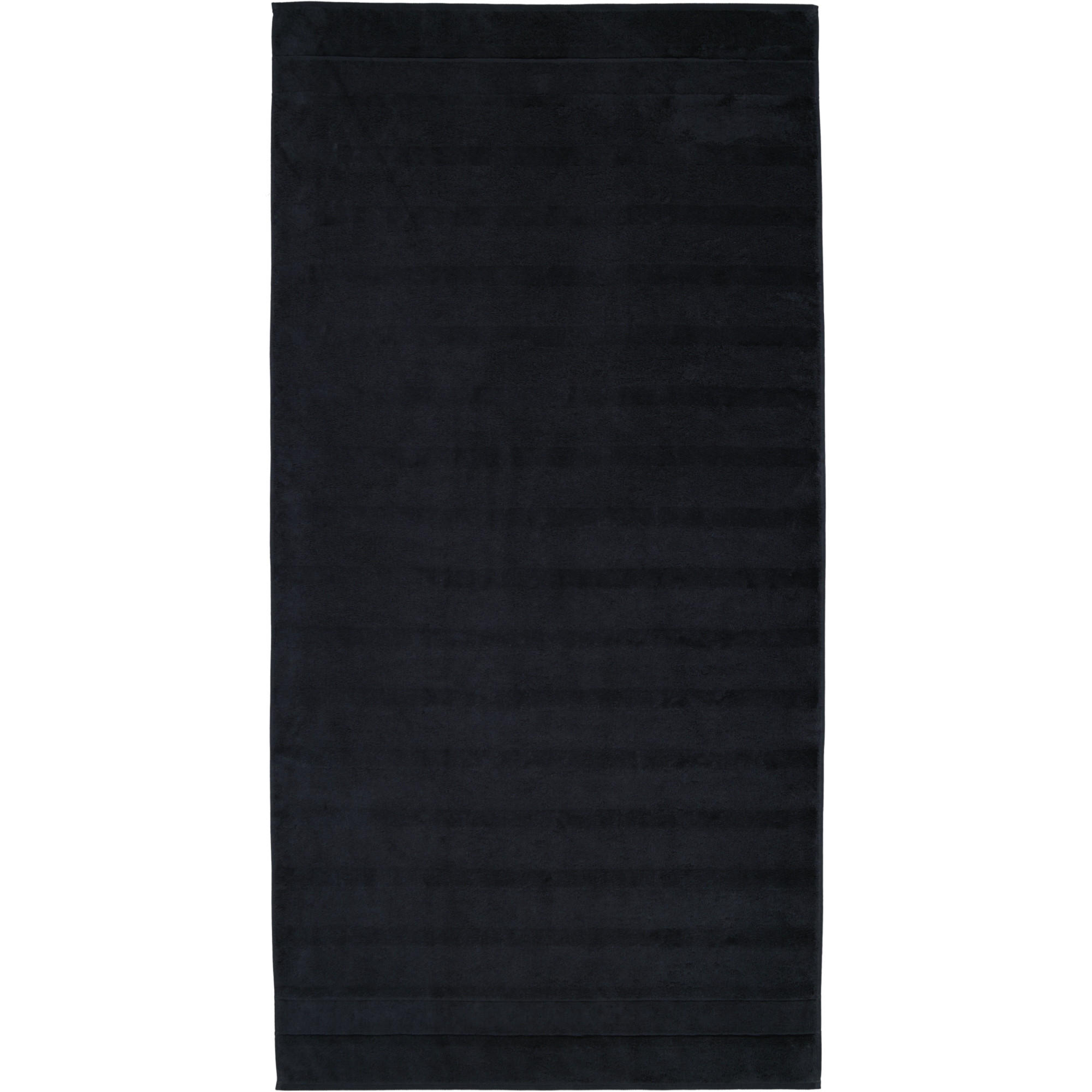 DUSCHTUCH NOBLESSE2 UNI 1002 SCHWARZ - 906 - Schwarz, Textil (80/160cm) - Cawoe