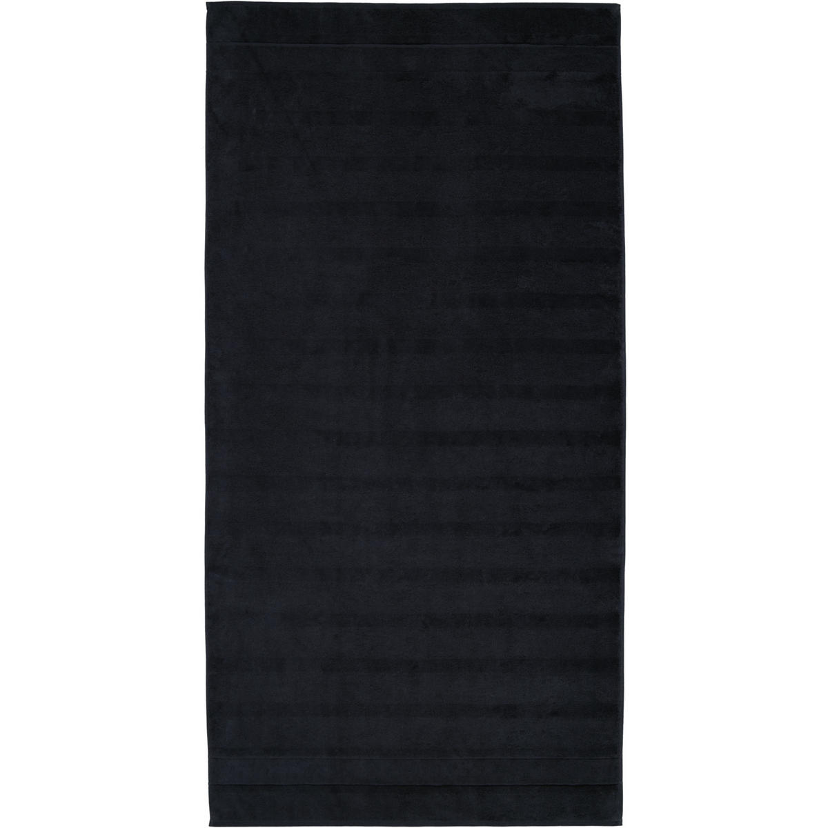 DUSCHTUCH NOBLESSE2 UNI 1002 SCHWARZ - 906 - Schwarz, Textil (80/160cm) - Cawoe