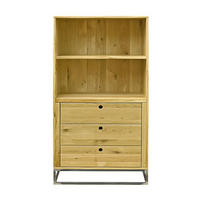 BÜCHERREGAL aus Eiche fürs Wohnzimmer MERIS I - Eichefarben, Holz (85/160/40cm) - Rawood Furniture