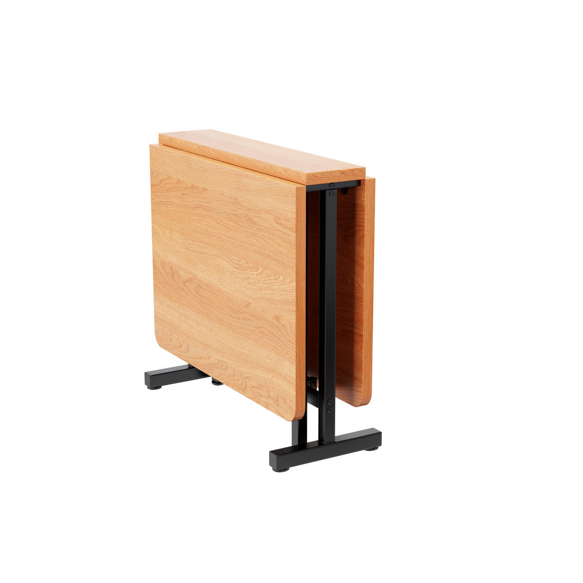 ESSTISCH Erweiterbar Naturarbe 120-160x80cm Minimalistisch - Eichefarben, Holzwerkstoff (120/80/75cm) - FLIEKS